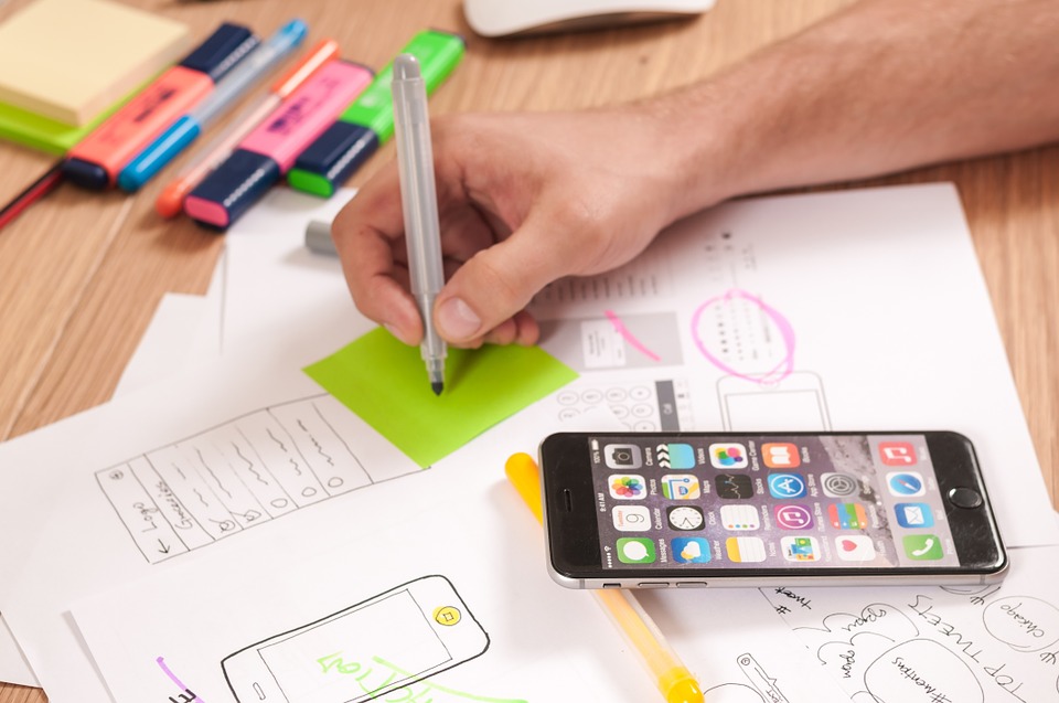 product designer at work